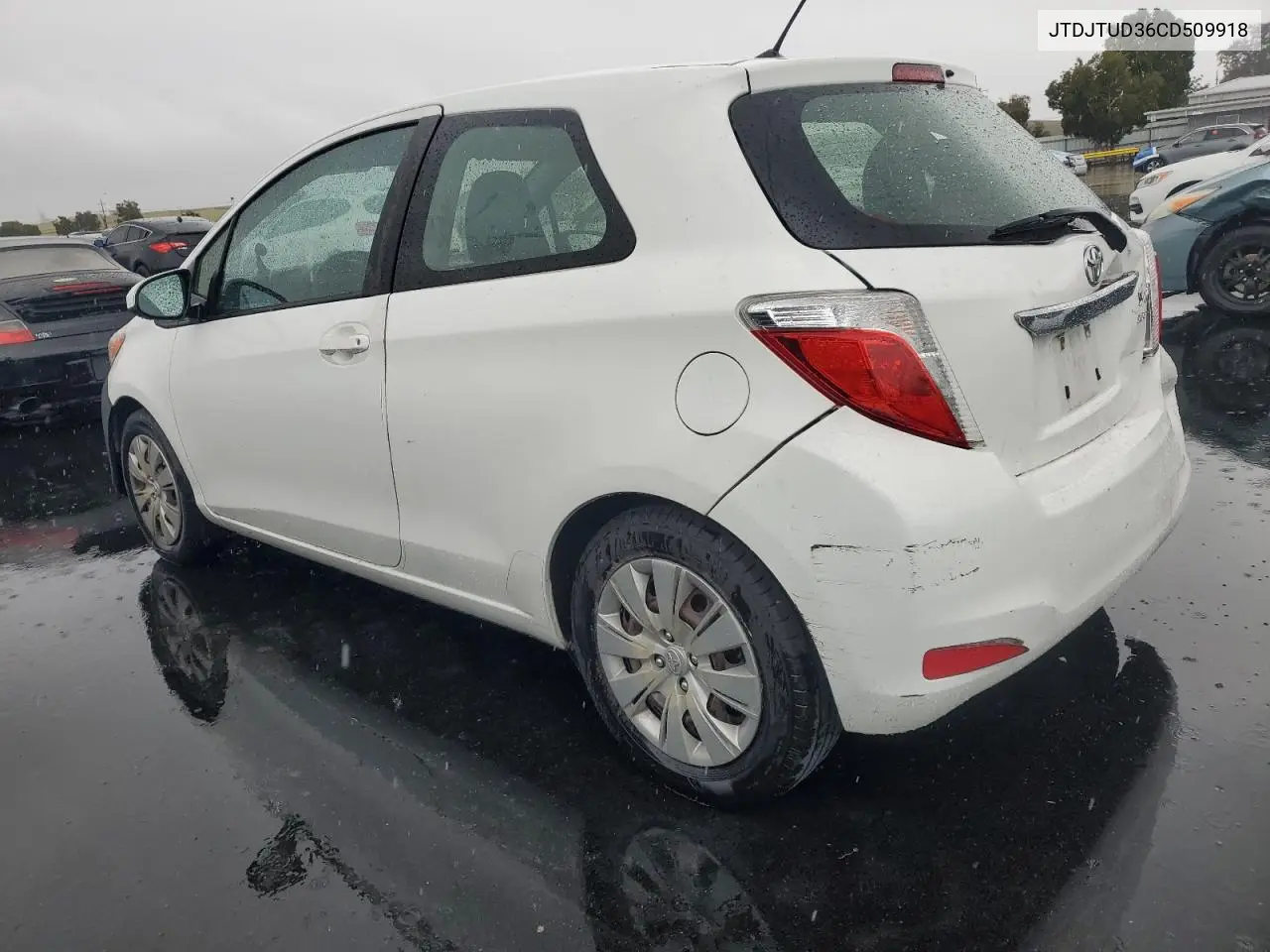 JTDJTUD36CD509918 2012 Toyota Yaris
