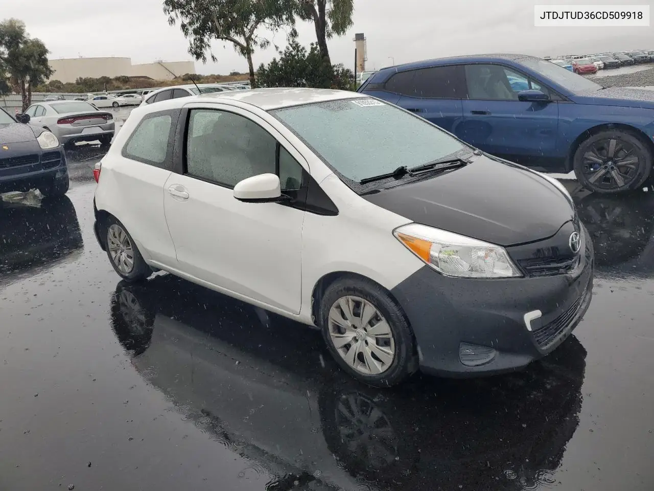 JTDJTUD36CD509918 2012 Toyota Yaris