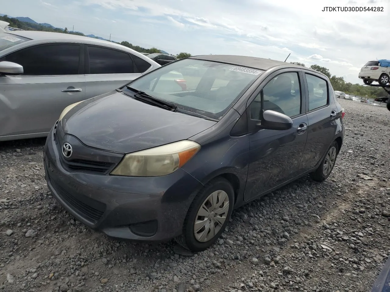 2013 Toyota Yaris VIN: JTDKTUD30DD544282 Lot: 69483594