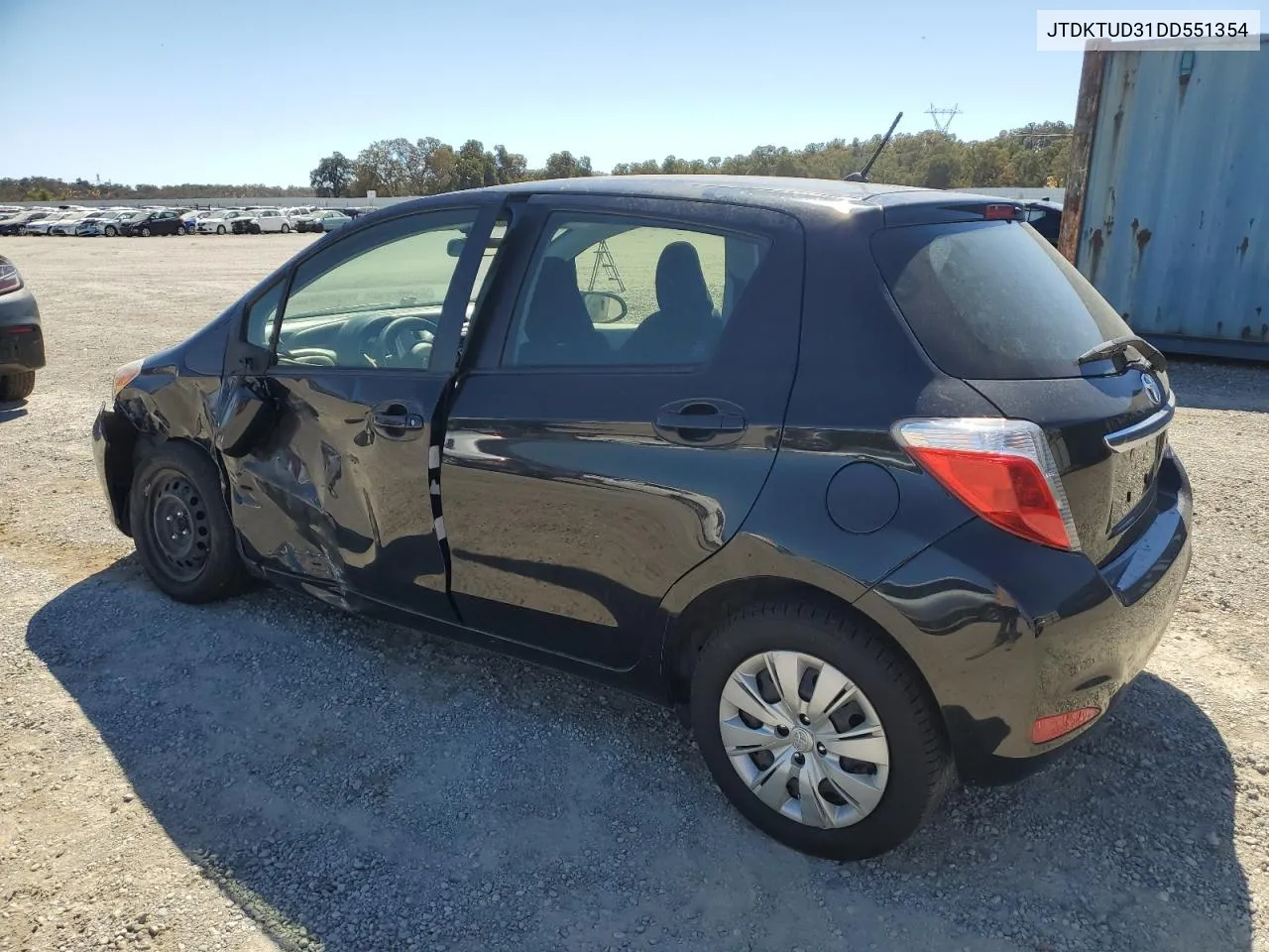 JTDKTUD31DD551354 2013 Toyota Yaris