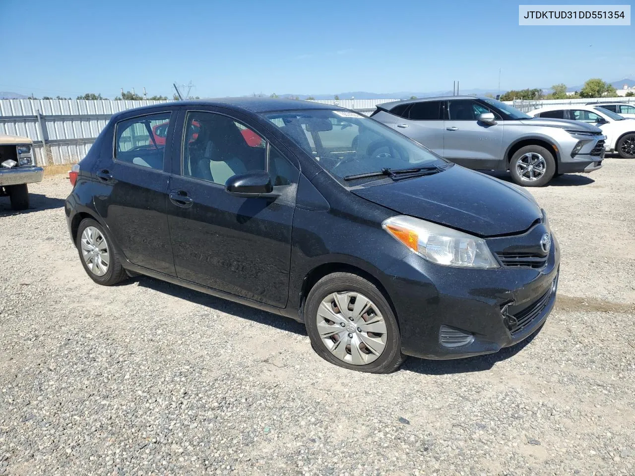 JTDKTUD31DD551354 2013 Toyota Yaris