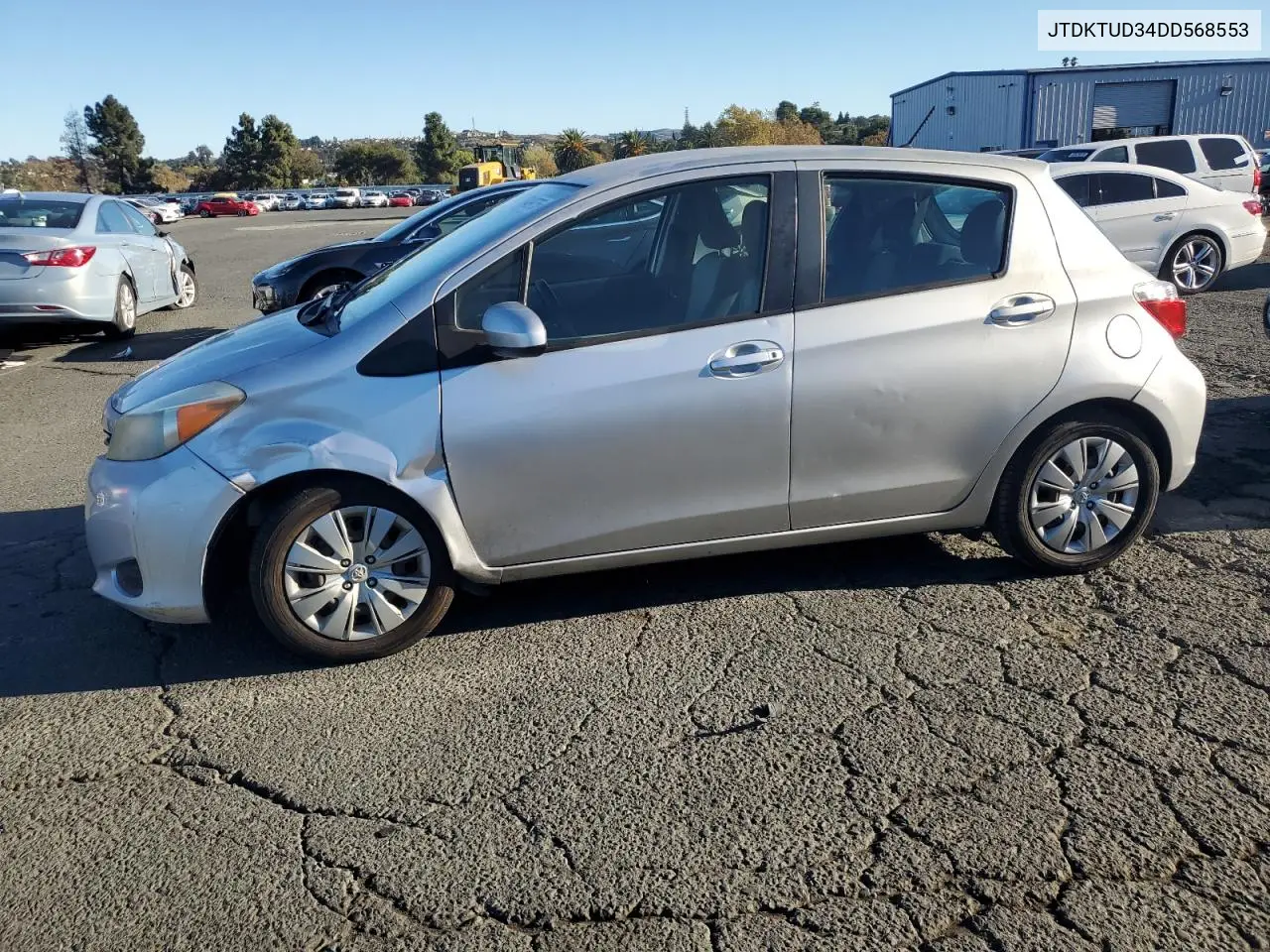 JTDKTUD34DD568553 2013 Toyota Yaris