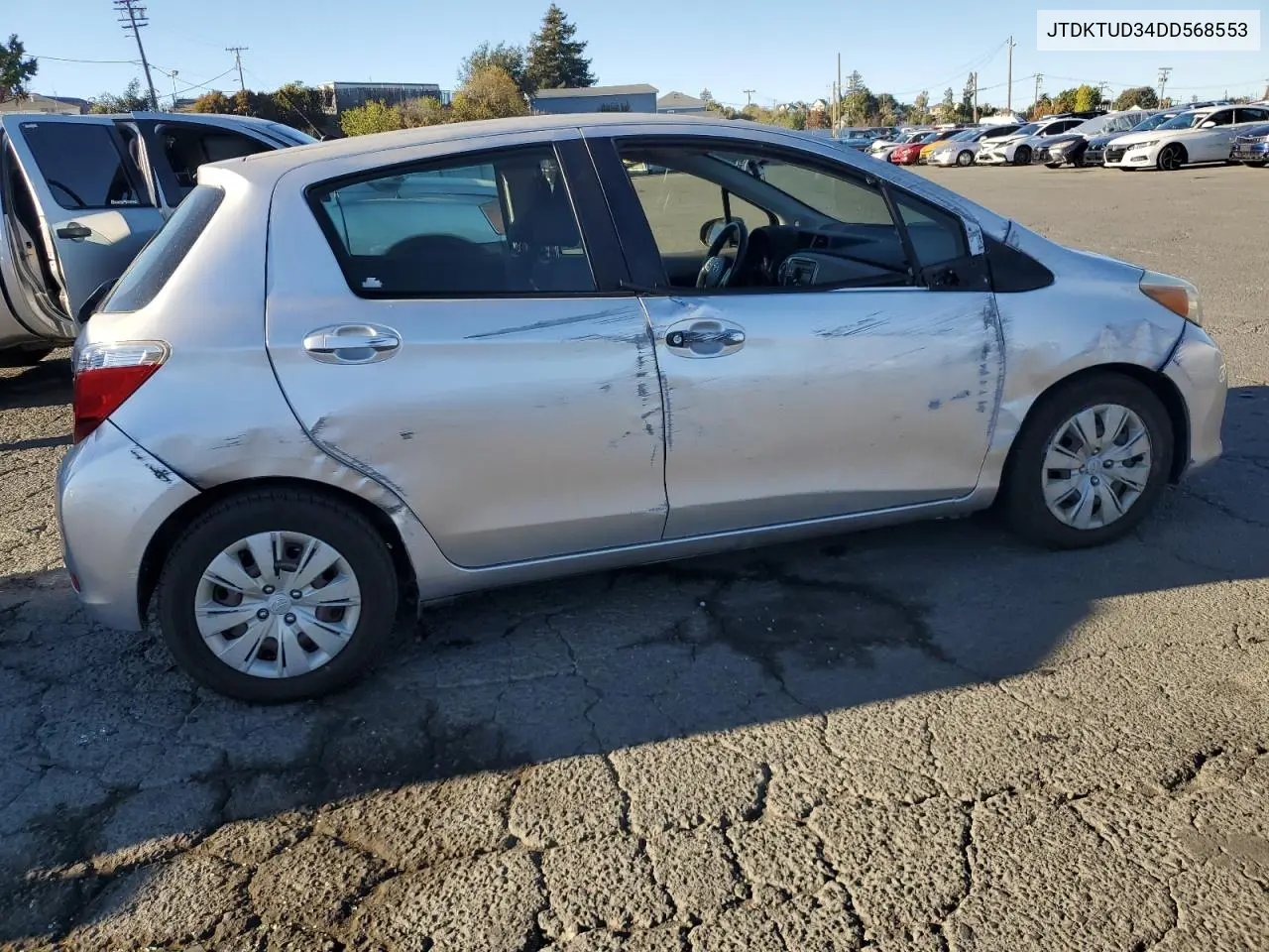 JTDKTUD34DD568553 2013 Toyota Yaris