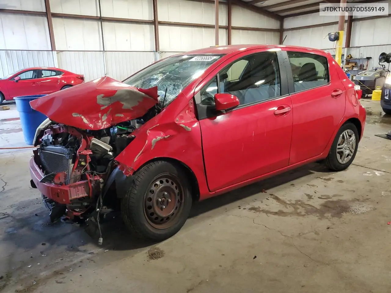 JTDKTUD37DD559149 2013 Toyota Yaris