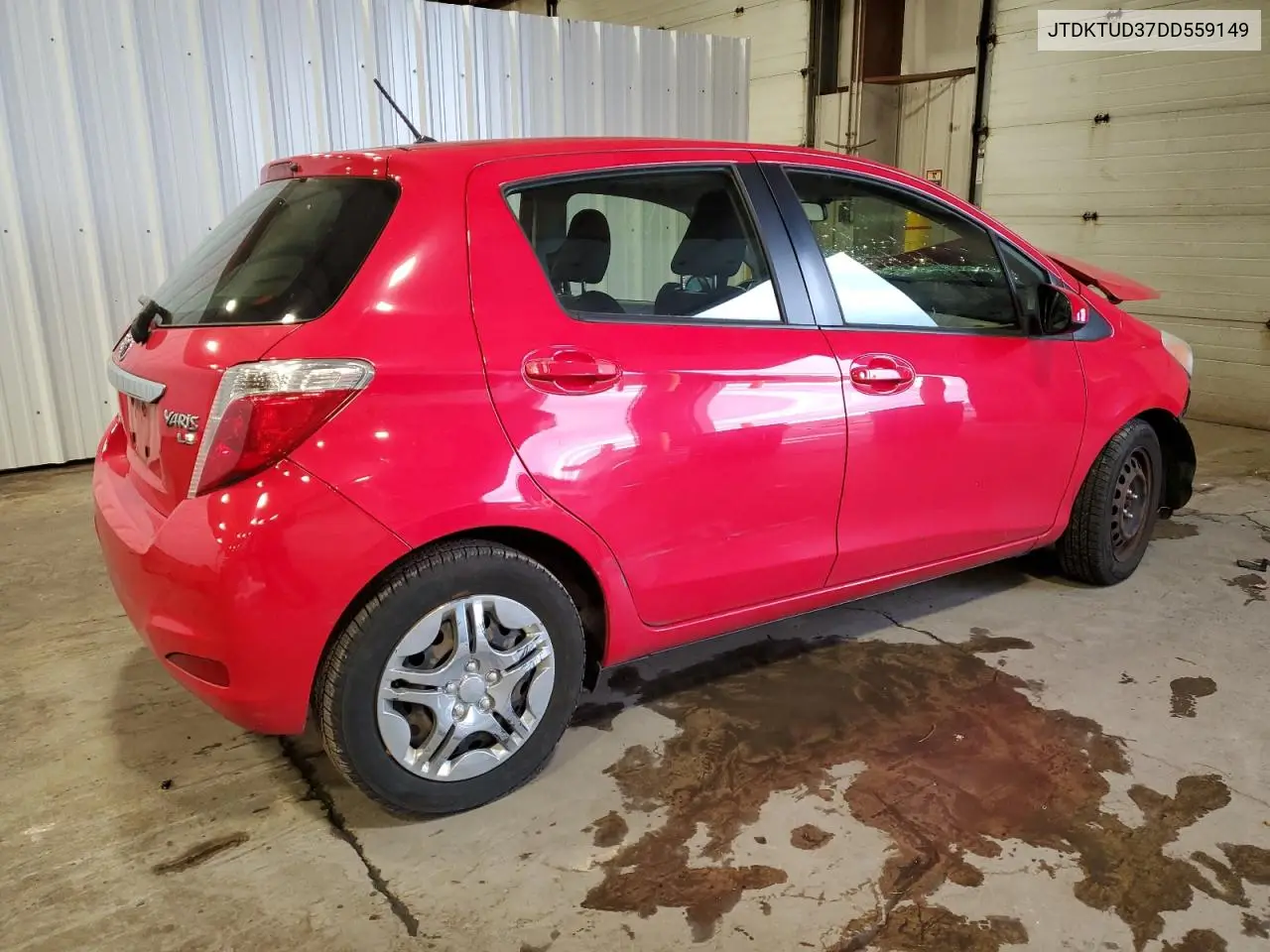 JTDKTUD37DD559149 2013 Toyota Yaris