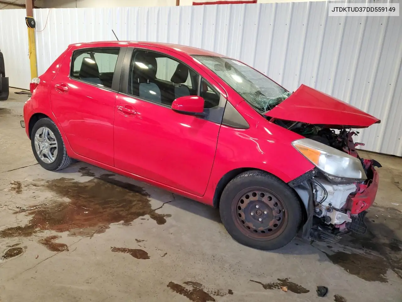 JTDKTUD37DD559149 2013 Toyota Yaris