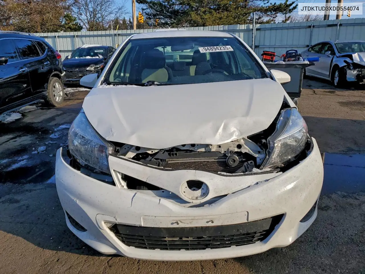 JTDKTUD3XDD554074 2013 Toyota Yaris