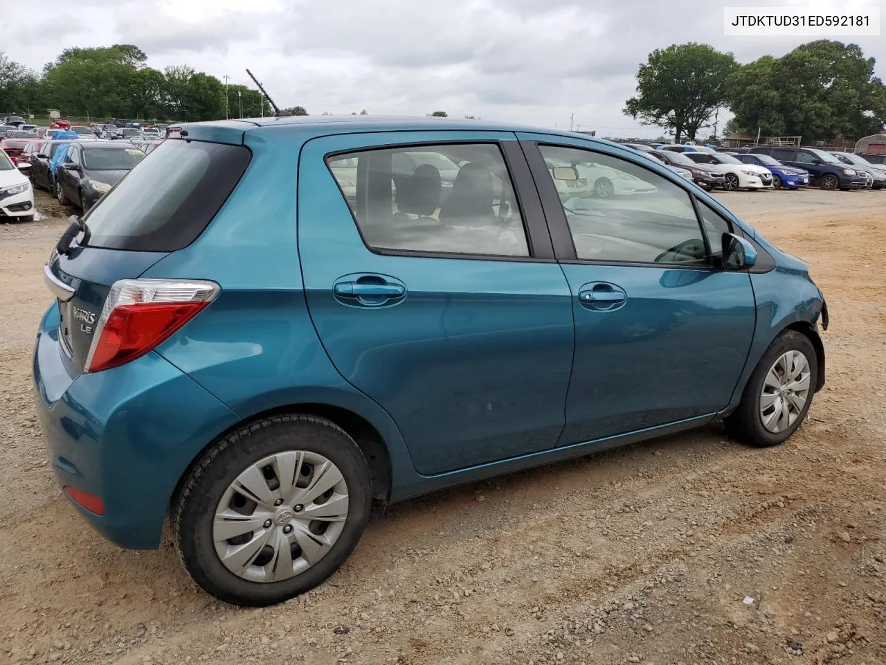 JTDKTUD31ED592181 2014 Toyota Yaris