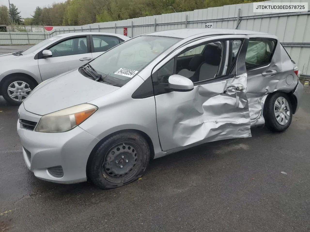 JTDKTUD30ED578725 2014 Toyota Yaris