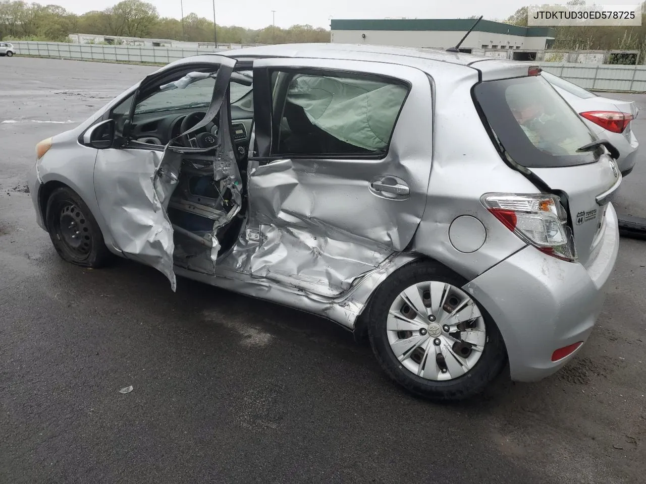 JTDKTUD30ED578725 2014 Toyota Yaris