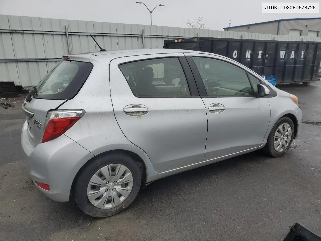 JTDKTUD30ED578725 2014 Toyota Yaris