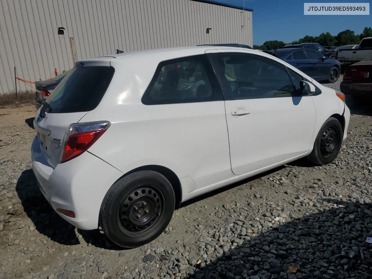 JTDJTUD39ED593493 2014 Toyota Yaris