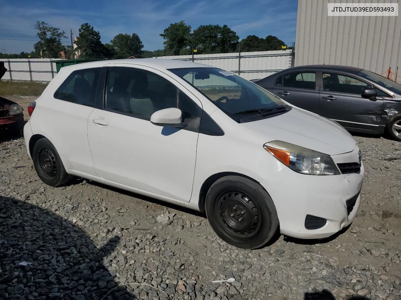 JTDJTUD39ED593493 2014 Toyota Yaris