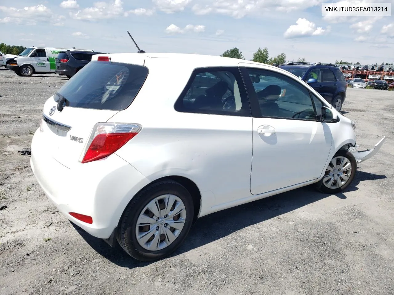 2014 Toyota Yaris VIN: VNKJTUD35EA013214 Lot: 60411254