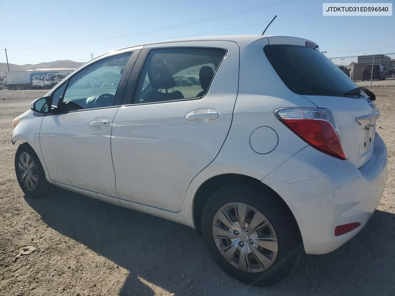 2014 Toyota Yaris VIN: JTDKTUD31ED596540 Lot: 66391264