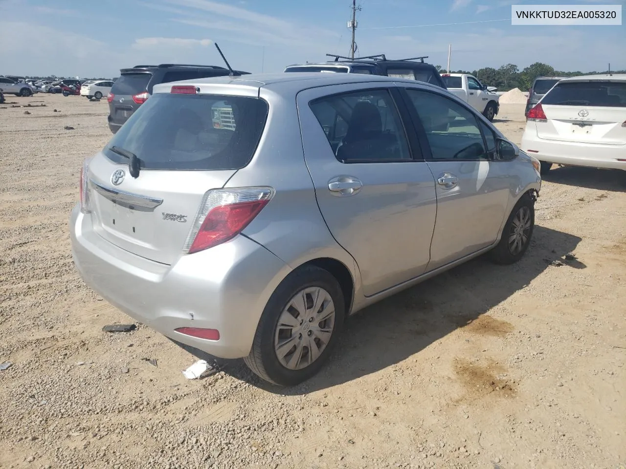 VNKKTUD32EA005320 2014 Toyota Yaris