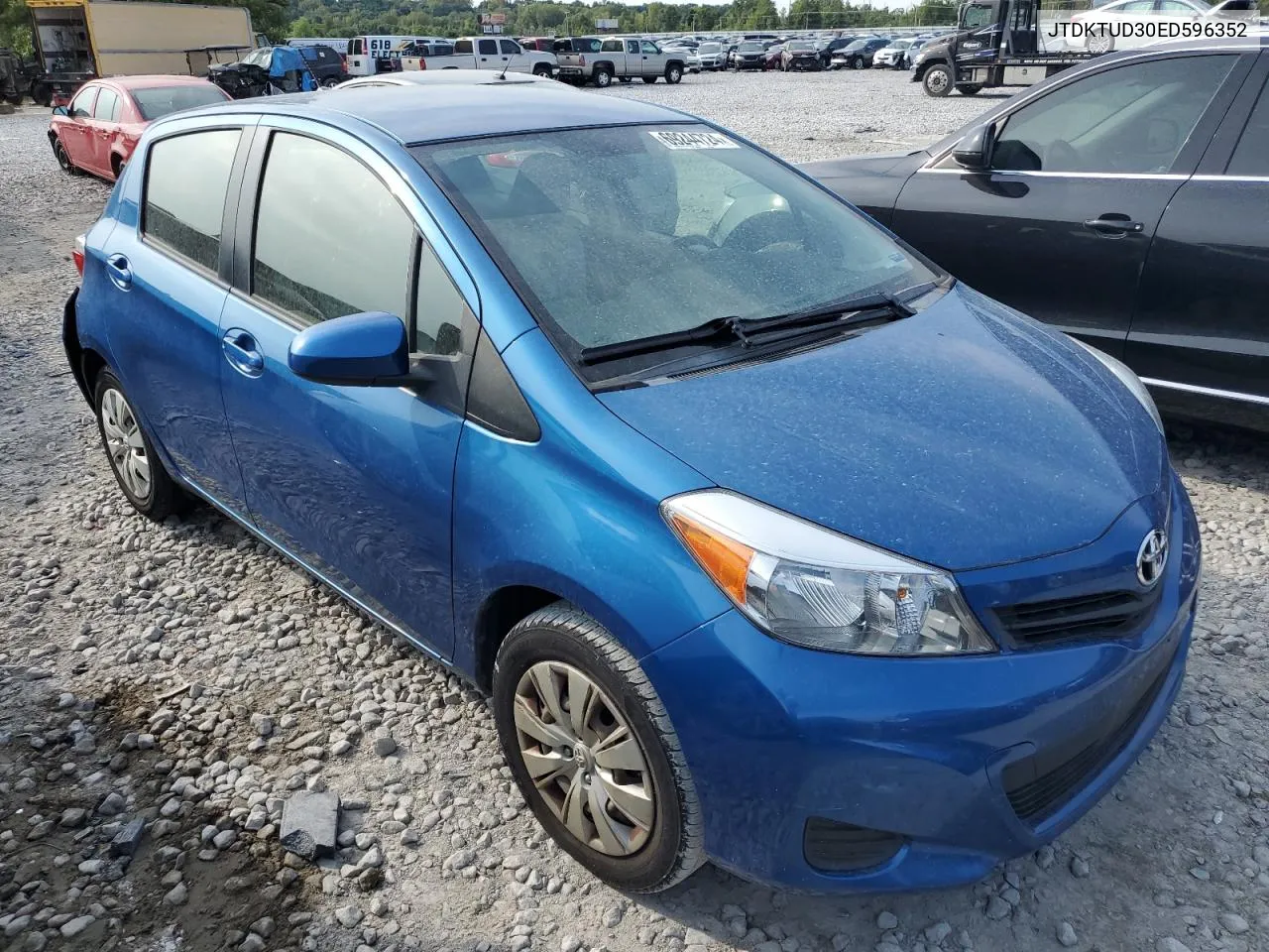 JTDKTUD30ED596352 2014 Toyota Yaris