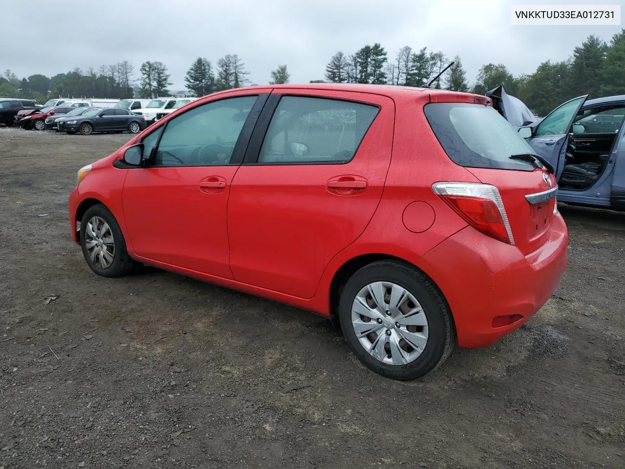 VNKKTUD33EA012731 2014 Toyota Yaris