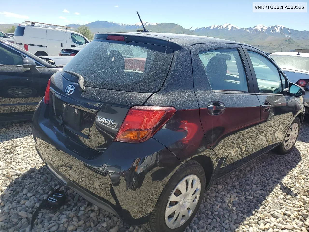 2015 Toyota Yaris VIN: VNKKTUD32FA030526 Lot: 54391464