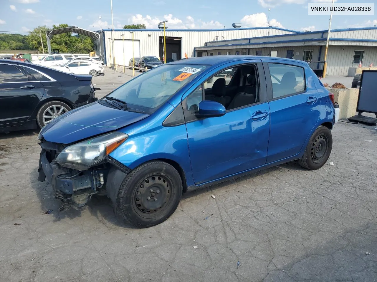 VNKKTUD32FA028338 2015 Toyota Yaris