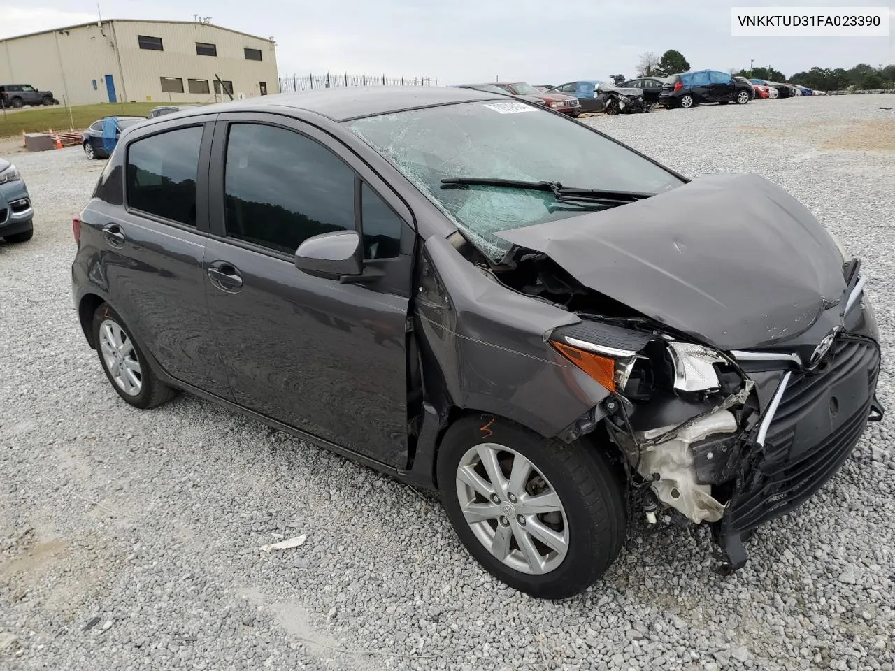 2015 Toyota Yaris VIN: VNKKTUD31FA023390 Lot: 70979464