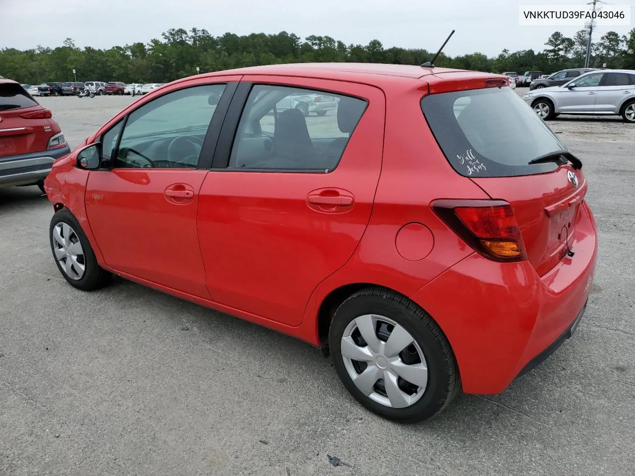 2015 Toyota Yaris VIN: VNKKTUD39FA043046 Lot: 71285114