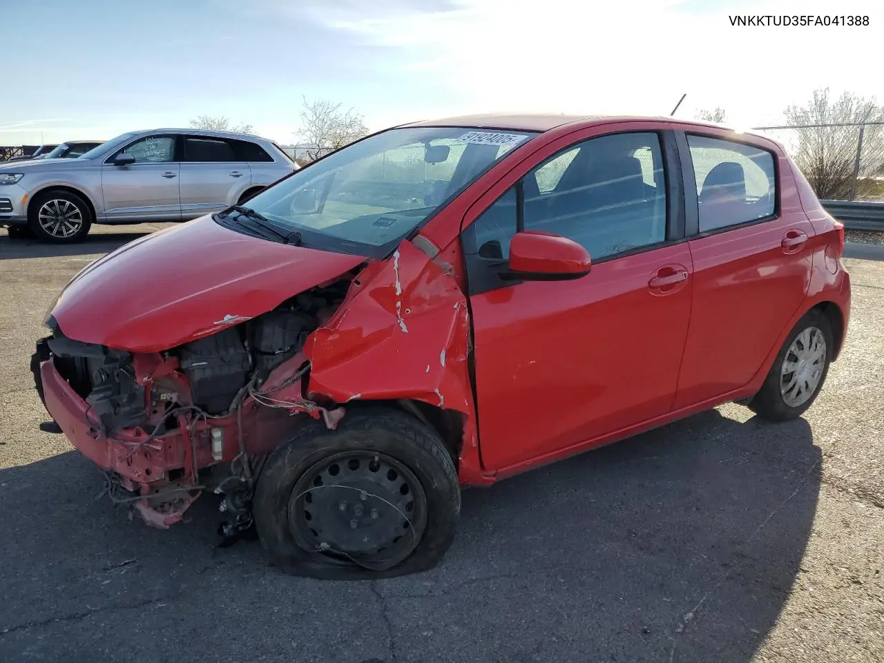 VNKKTUD35FA041388 2015 Toyota Yaris