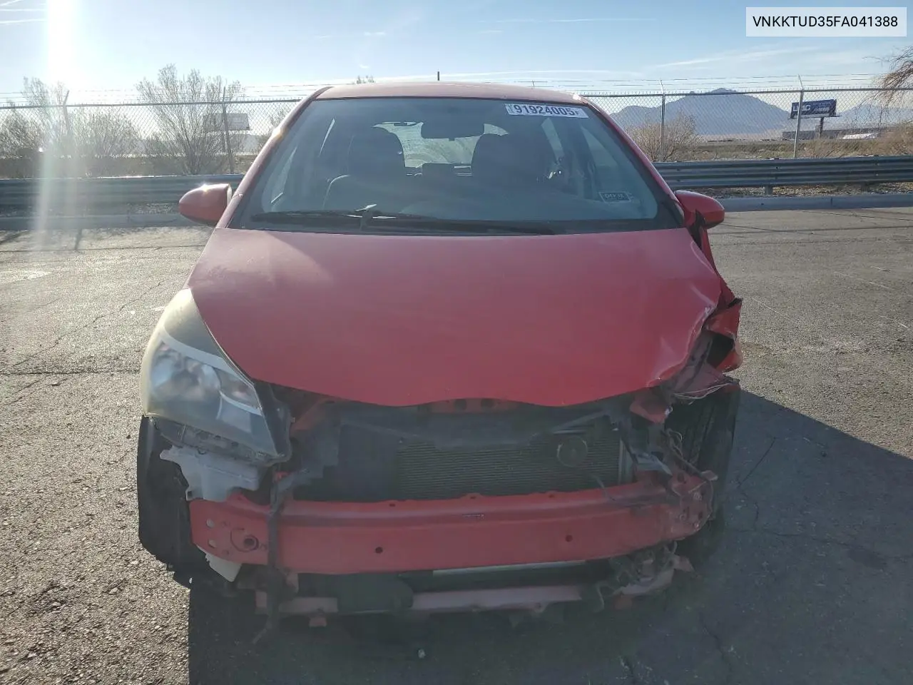 VNKKTUD35FA041388 2015 Toyota Yaris