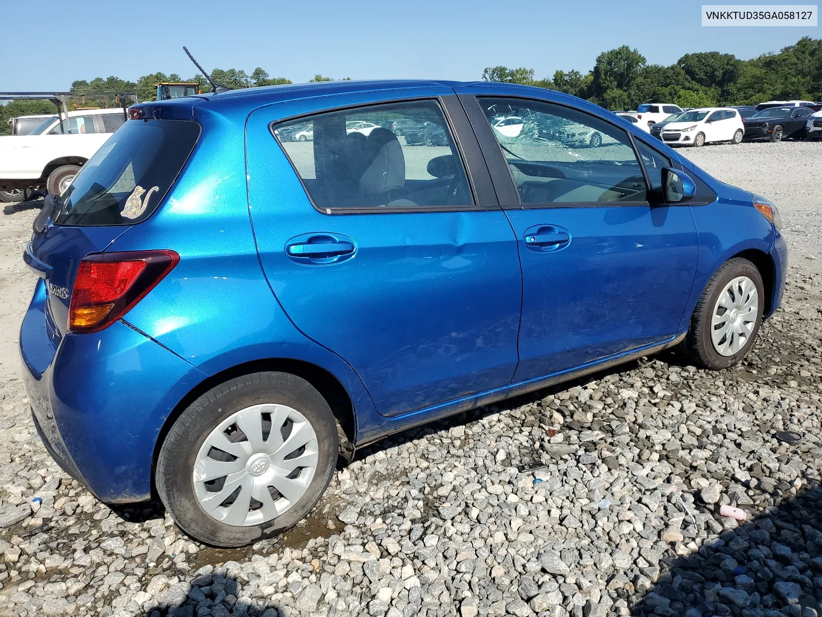 VNKKTUD35GA058127 2016 Toyota Yaris L