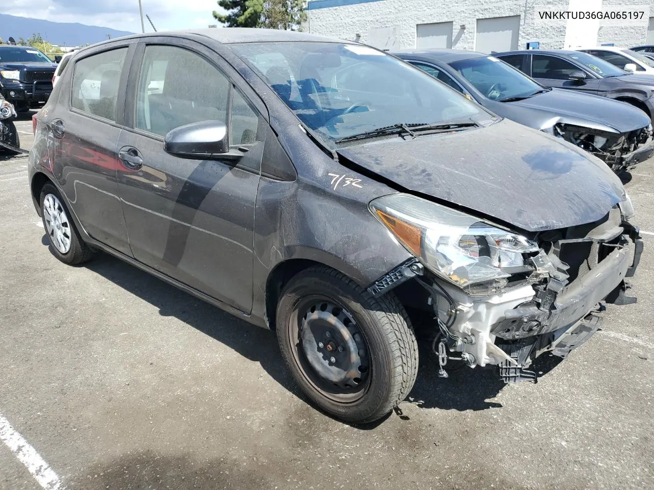 2016 Toyota Yaris L VIN: VNKKTUD36GA065197 Lot: 71301014