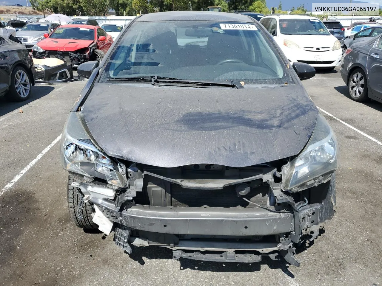 VNKKTUD36GA065197 2016 Toyota Yaris L