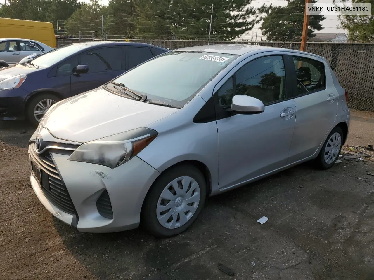 VNKKTUD31HA081180 2017 Toyota Yaris L