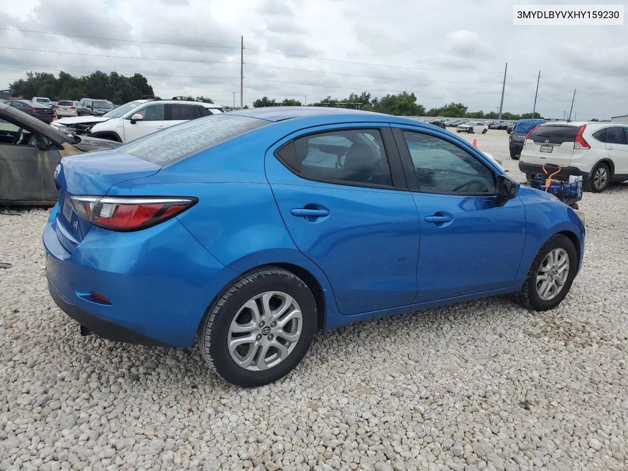 3MYDLBYVXHY159230 2017 Toyota Yaris Ia