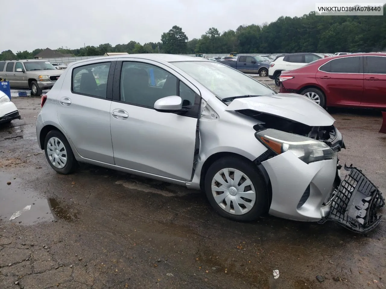 2017 Toyota Yaris L VIN: VNKKTUD38HA078440 Lot: 64789584