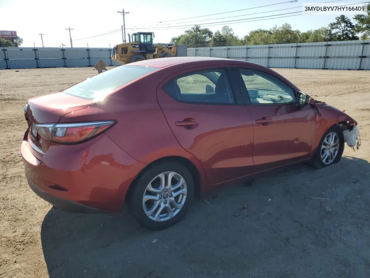 3MYDLBYV7HY166409 2017 Toyota Yaris Ia