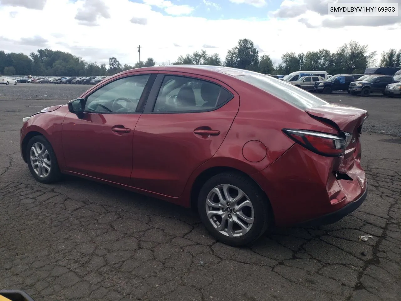 3MYDLBYV1HY169953 2017 Toyota Yaris Ia