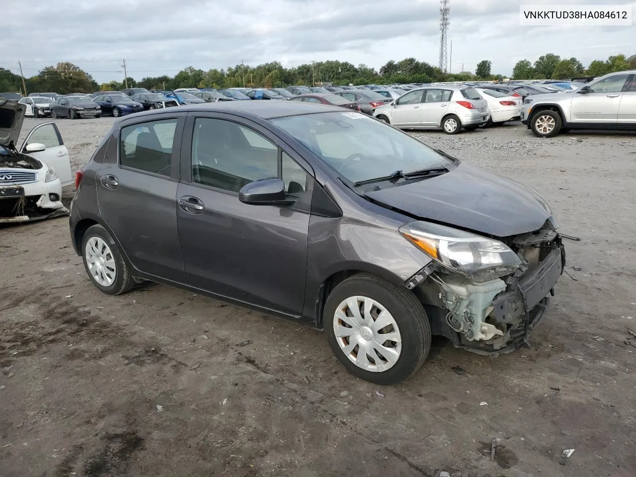 2017 Toyota Yaris L VIN: VNKKTUD38HA084612 Lot: 70931554