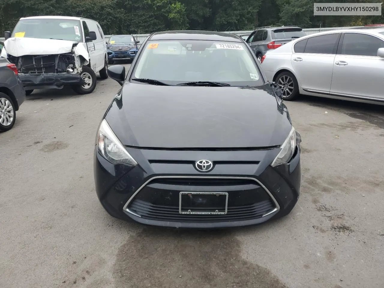 2017 Toyota Yaris Ia VIN: 3MYDLBYVXHY150298 Lot: 72185294