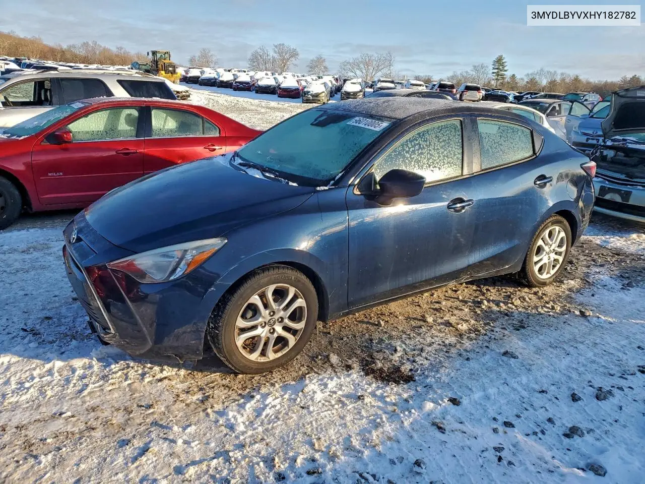 3MYDLBYVXHY182782 2017 Toyota Yaris Ia