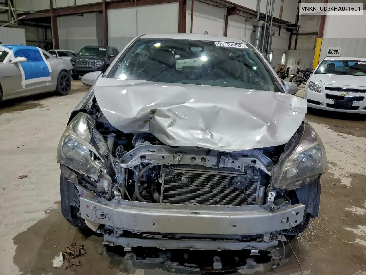VNKKTUD34HA071601 2017 Toyota Yaris L