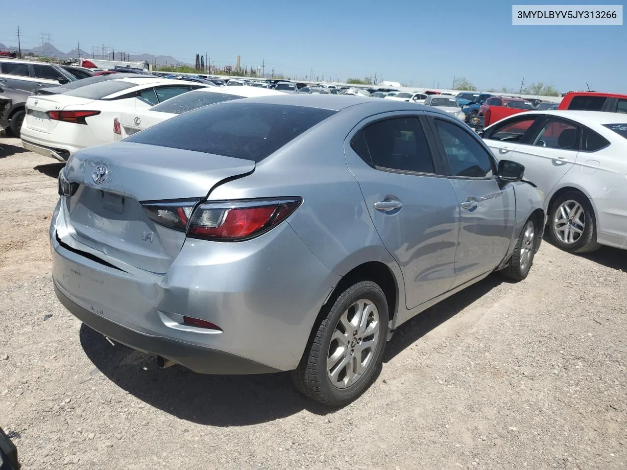 2018 Toyota Yaris Ia VIN: 3MYDLBYV5JY313266 Lot: 50442064