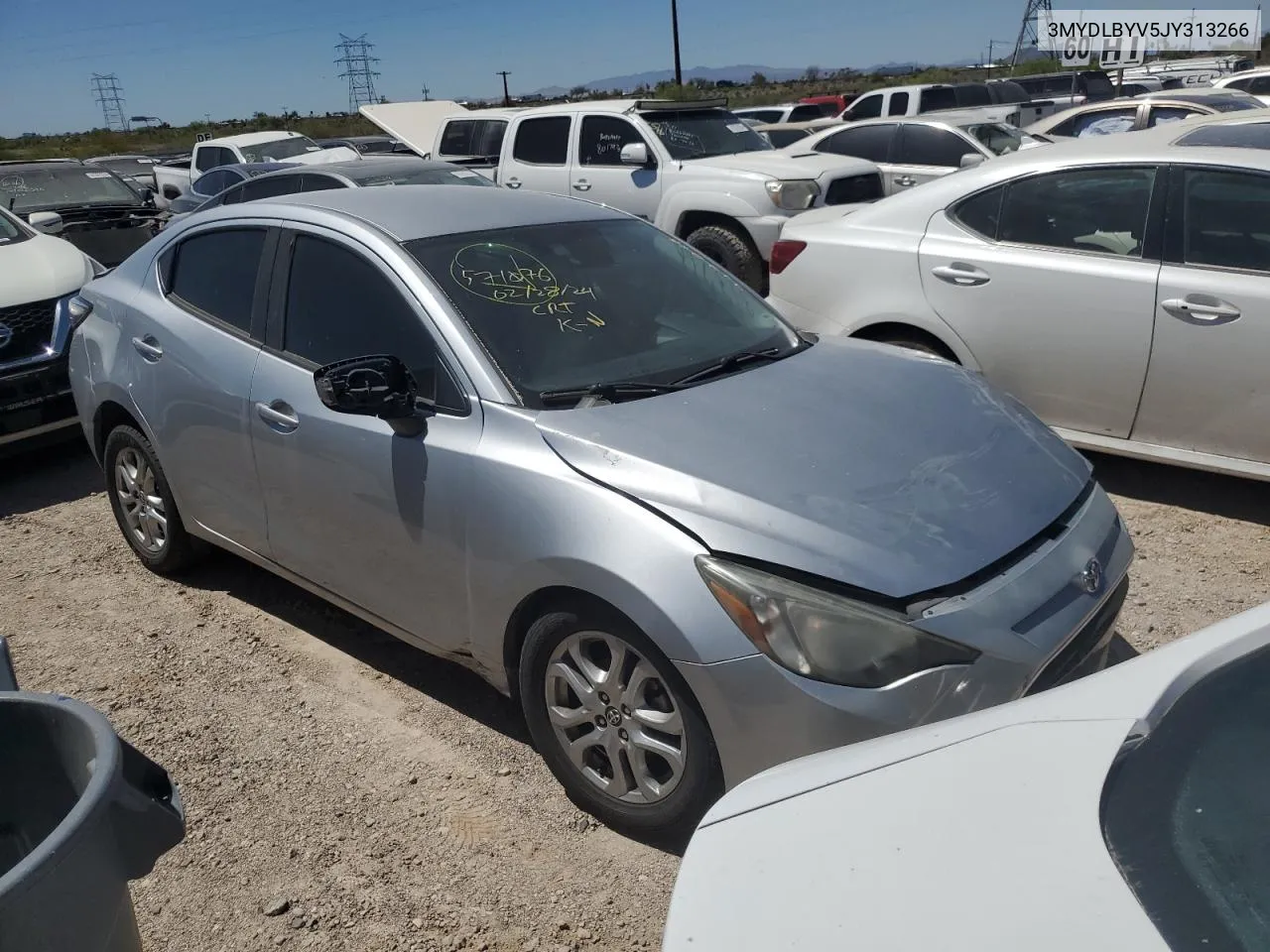 2018 Toyota Yaris Ia VIN: 3MYDLBYV5JY313266 Lot: 50442064