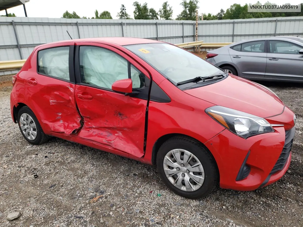 VNKKTUD37JA093419 2018 Toyota Yaris L