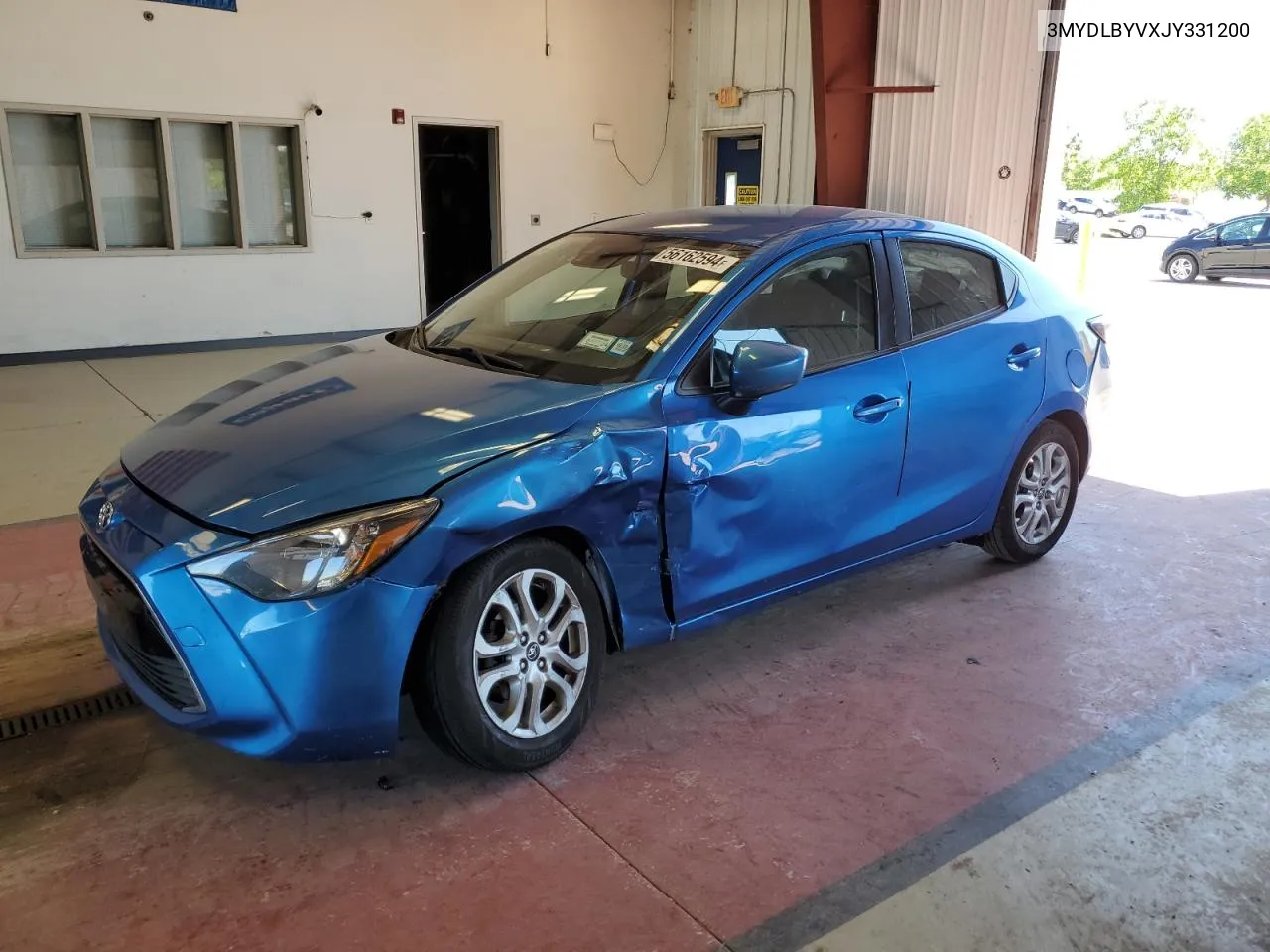 3MYDLBYVXJY331200 2018 Toyota Yaris Ia