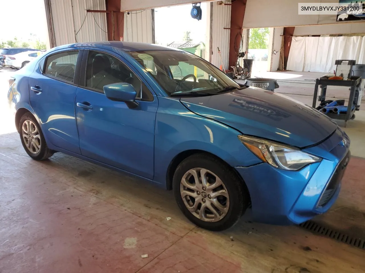 3MYDLBYVXJY331200 2018 Toyota Yaris Ia