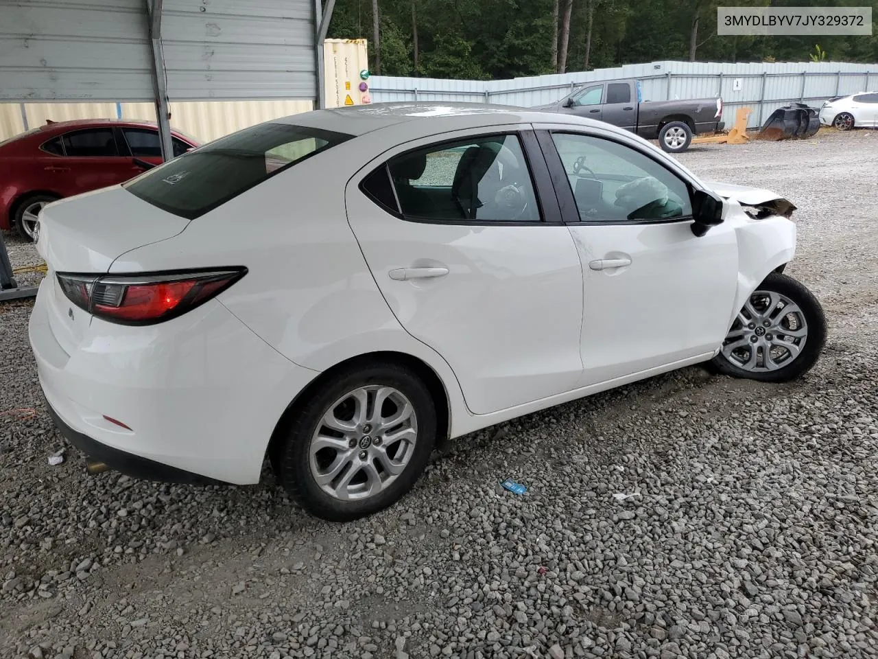 2018 Toyota Yaris Ia VIN: 3MYDLBYV7JY329372 Lot: 71430094