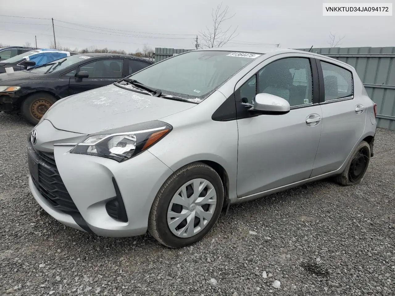 VNKKTUD34JA094172 2018 Toyota Yaris L