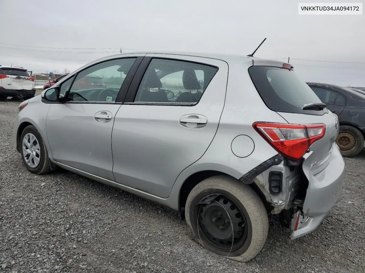 VNKKTUD34JA094172 2018 Toyota Yaris L