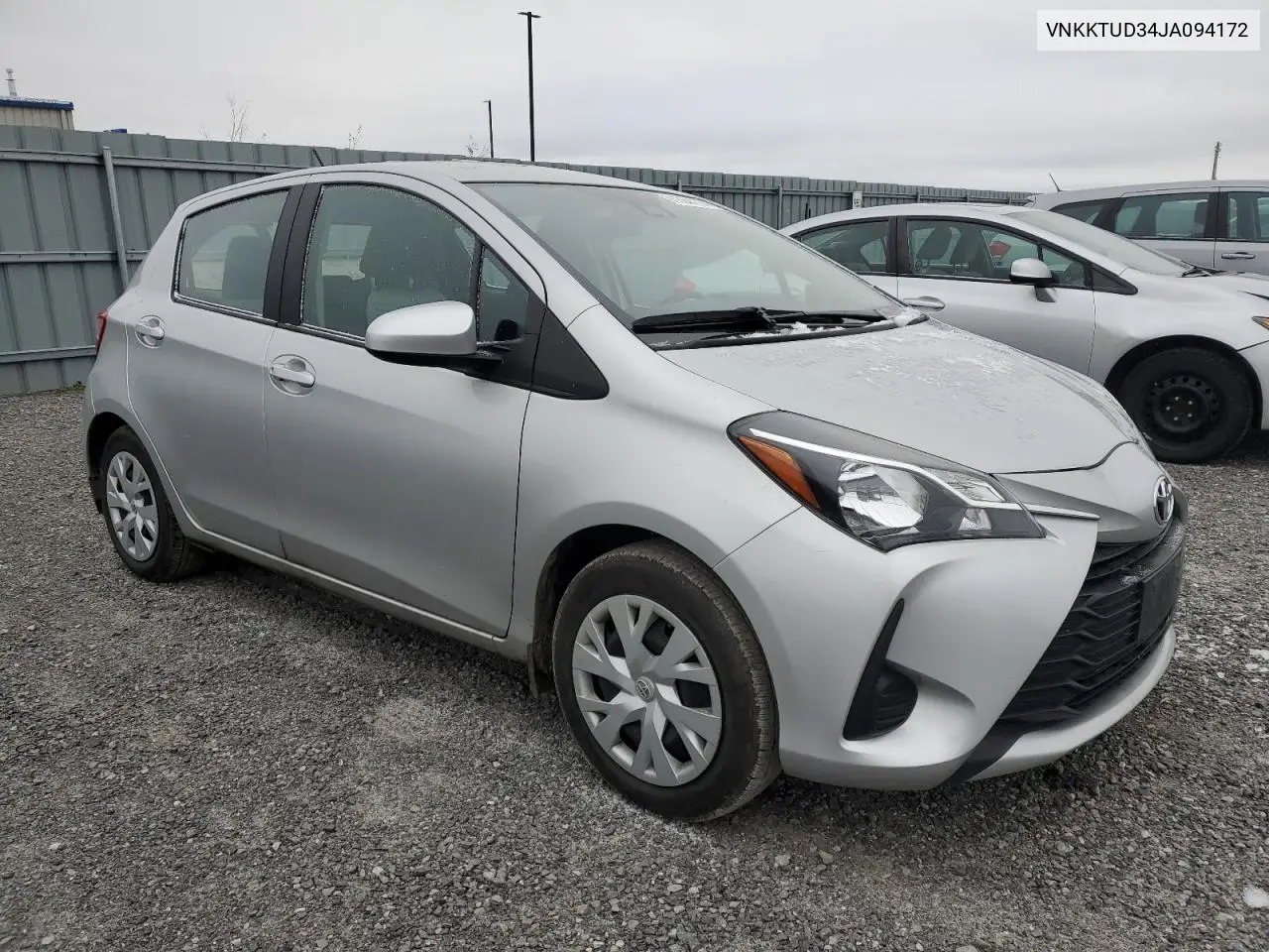 VNKKTUD34JA094172 2018 Toyota Yaris L