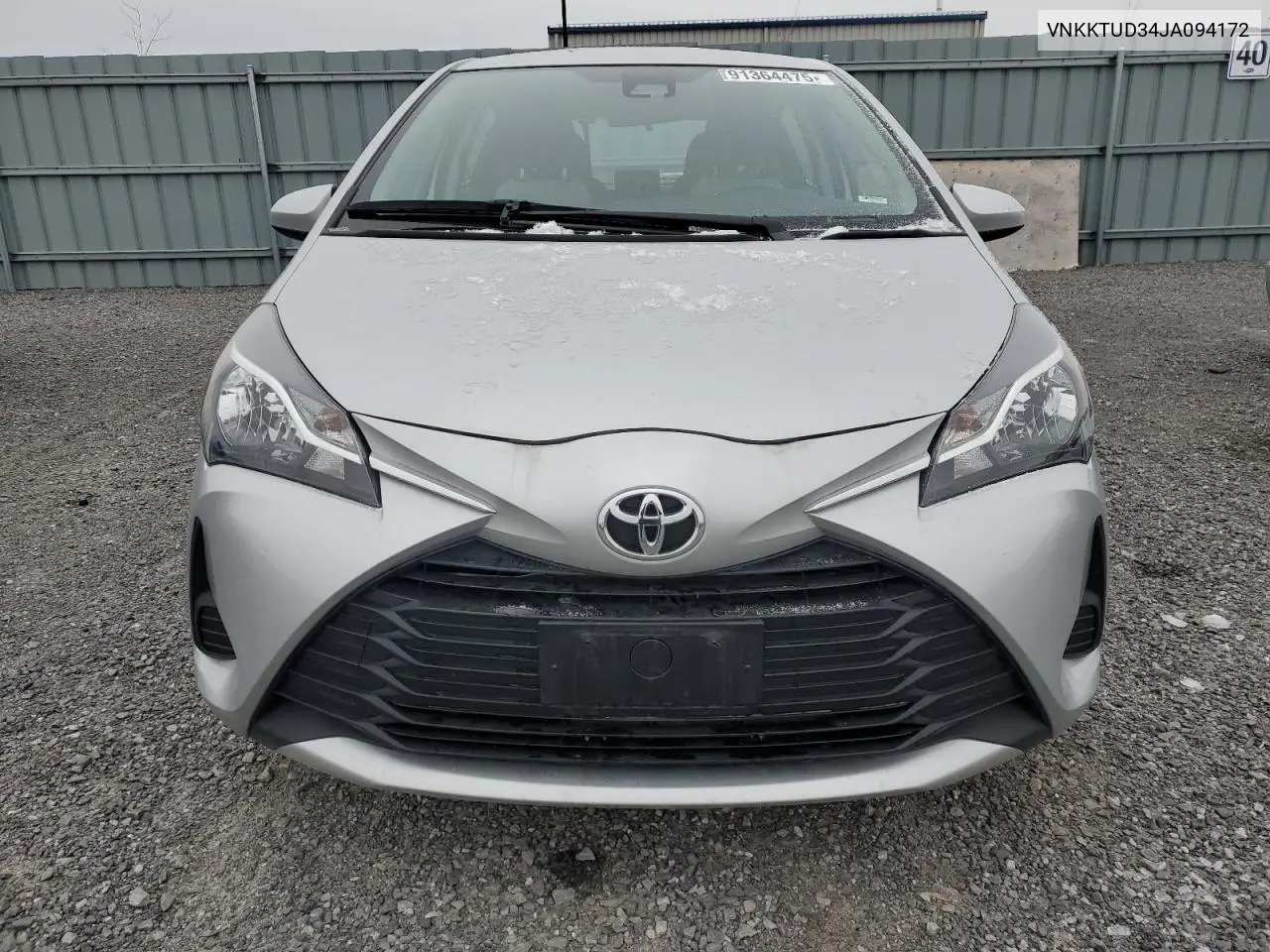 VNKKTUD34JA094172 2018 Toyota Yaris L